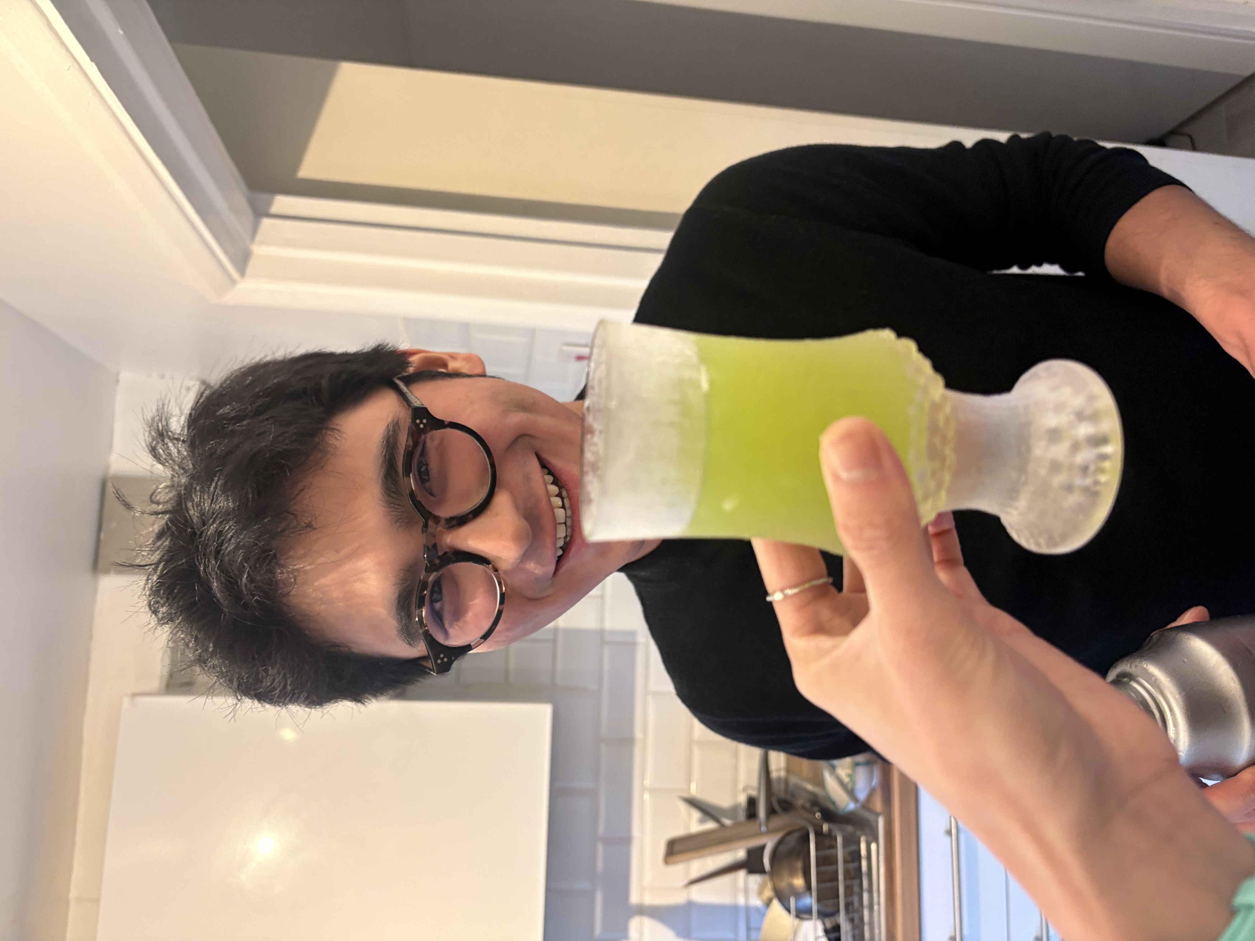Pandan cocktail